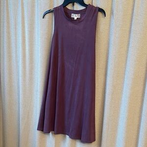 Pink Republic Plum Sleeveless Mini Dress
